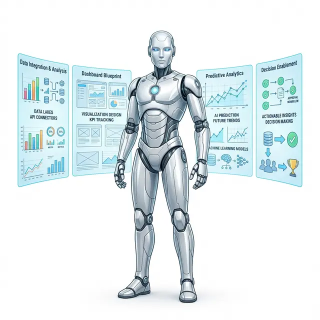 BI Agent AI Dashboard - Data to Decisions